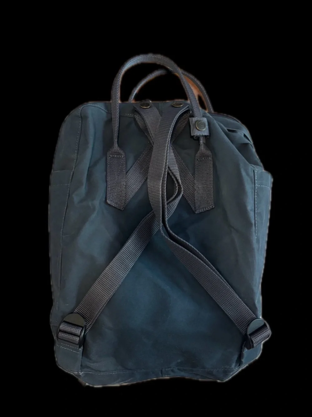 Fjallraven Kanken Classic Black Backpack with Computer Pocket
